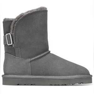 Style & Co's Teenyy genuine suede booties